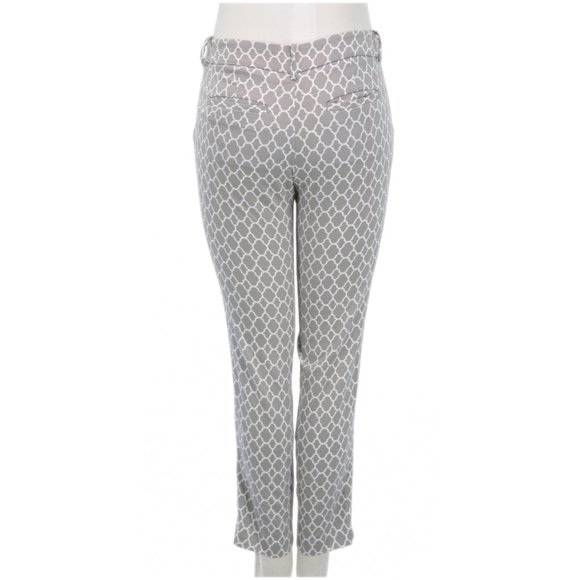 Merona Gray Lattice Ankle Pants (2) - Picture 3 of 3